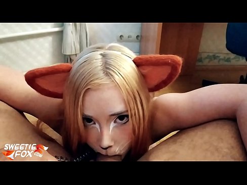 ❤️ Кіцуне ковтає член і кончить в рот ❤ Секс-відео на uk.shufflesex-com.ru ️❤